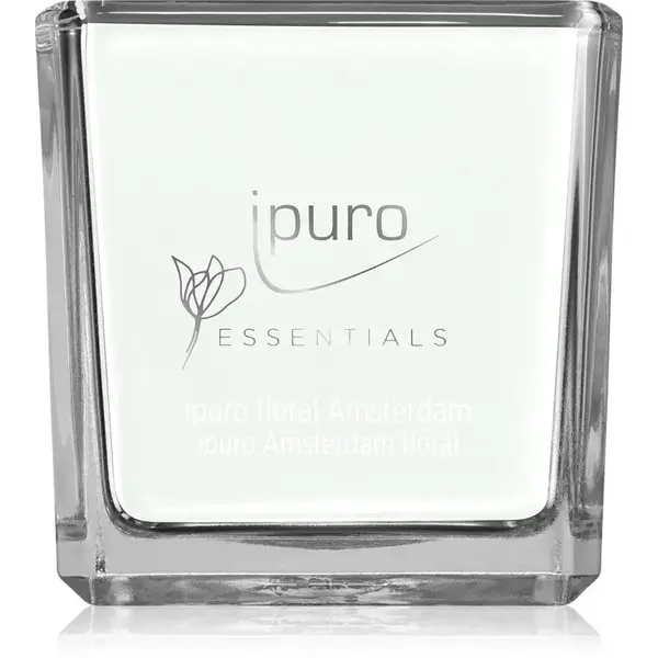 ipuro Essentials Floral Amsterdam vonná svíčka 125 g