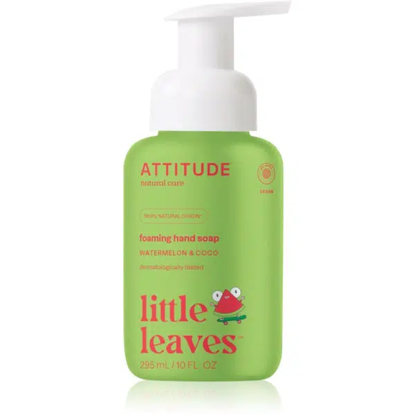 Attitude Little Leaves Watermelon & Coco tekuté mýdlo na ruce pro děti 295 ml