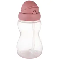 Canpol babies Sport Cup dětská láhev s brčkem 12m+ Pink 270 ml