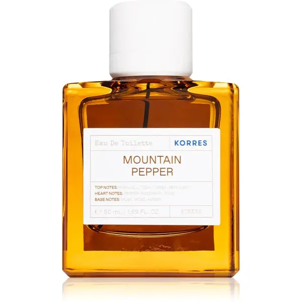 Korres Mountain Pepper toaletní voda pro muže 50 ml