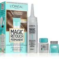 L’Oréal Paris Magic Retouch Permanent tónovací barva na odrosty s aplikátorem odstín 6 LIGHT BROWN 1 ks