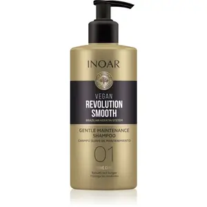 INOAR Vegan Revolution Smooth vyhlazující šampon pro suché a nepoddajné vlasy 350 ml