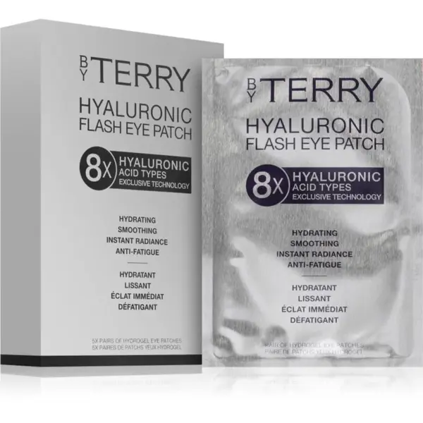 By Terry Hyaluronic Flash Eye Patch Set zpevňující gelové polštářky pod oči s kyselinou hyaluronovou 5x2 ks