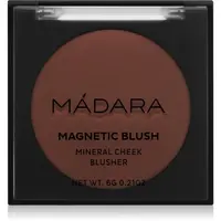MÁDARA Magnetic Blush pudrová tvářenka odstín Fierce Flame 6 g