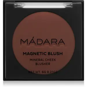 MÁDARA Magnetic Blush pudrová tvářenka odstín Fierce Flame 6 g
