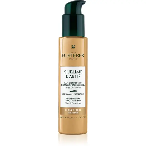 René Furterer Sublime Karité Professional smoothing milk bezoplachová krémová péče pro suché vlasy 100 ml
