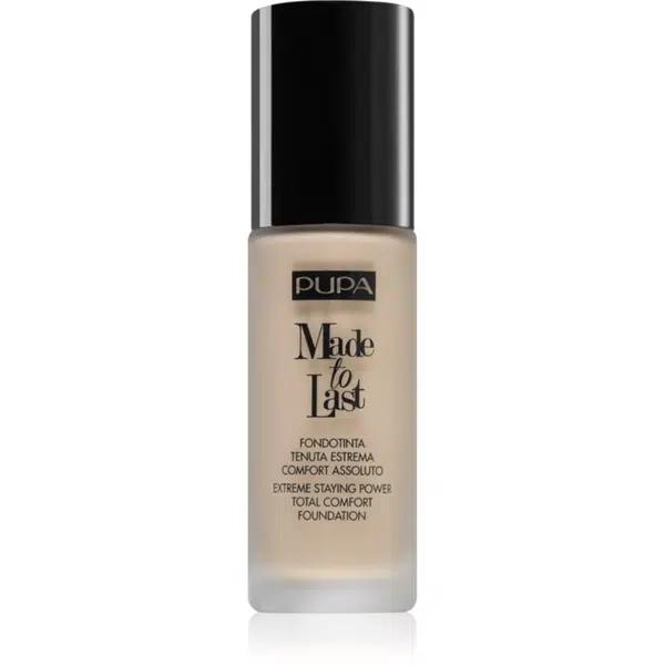 PUPA Milano Made to Last dlouhotrvající tekutý make-up odstín 040 Medium Beige 30 ml