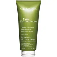 Clarins Eau Extraordinaire  Revitalizing Silky Body Cream vyživující tělový krém pro smíšenou až mastnou pokožku 200 ml