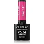 Claresa SoakOff UV/LED Color Balloon Journey gelový lak na nehty odstín Pink 549 5 g