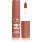 NYX Professional Makeup Smooth Whip Matte Lip Cream sametová rtěnka s vyhlazujícím efektem odstín 23 Laundry Day 4 ml