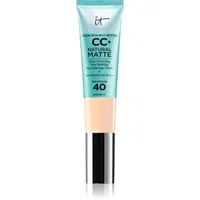 IT Cosmetics Your Skin But Better CC+ Natural Matte CC krém pro matný vzhled SPF 40 Fair Beige 32 ml