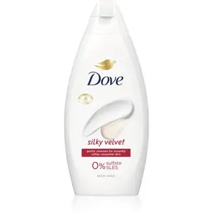 Dove Silky Velvet vyživující sprchový gel 450 ml