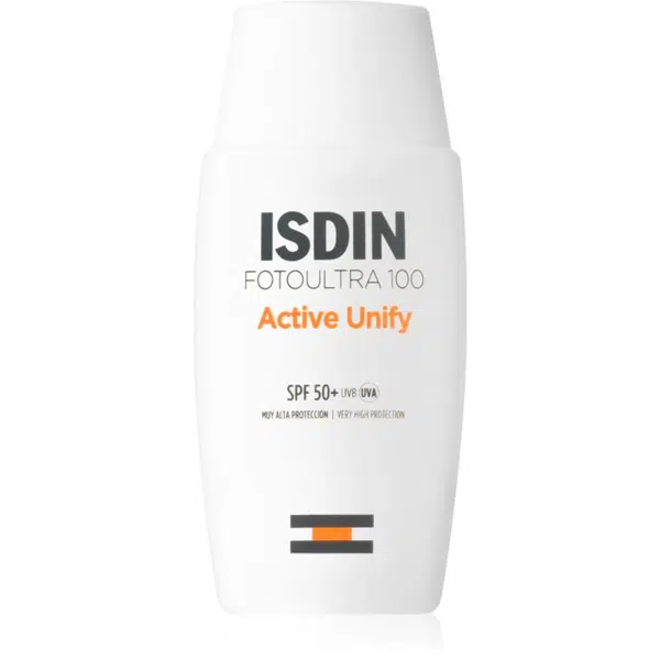 ISDIN FotoUltra 100 Active Unify rozjasňující ochranný krém SPF 50+ 50 ml