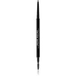 MUA Makeup Academy Brow Define precizní tužka na obočí s kartáčkem odstín Mid Brown 0.05 g