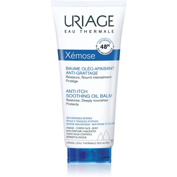 Uriage Xemose C8+ Lipid-Replenishing Anti-Itch Balm zklidňující balzám pro suchou a ekzematickou pokožku 200 ml
