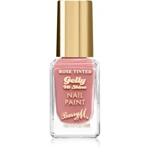 Barry M Gelly Hi Shine Rose Tinted lak na nehty odstín Crushed 10 ml