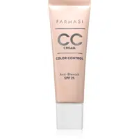 Farmasi Color Control rozjasňující CC krém SPF 25 odstín 01 Light 30 ml