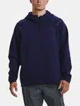 Tmavomodrá športová mikina Under Armour UA Unstoppable Flc Hoodie