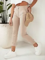 Dámske teplákové nohavice DAVE Farba béžová DSTREET