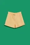 WOMEN'S SHORTS L-SH-4002 VANILLA
