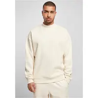 Mock Neck Crew whitesand