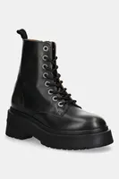 Kožené workery Tommy Jeans TJW CHUNKY RUGGED BOOT