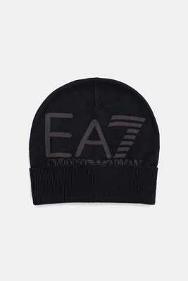 Čepice EA7 Emporio Armani tmavomodrá barva, AF11994.7X000006