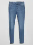Džínsy GAP Jegging Modrá