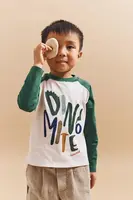 Detská bavlnená košeľa s dlhým rukávom Liewood Ellington Placement T-shirt