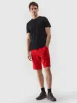 Men's 4F Tracksuit Shorts - Red