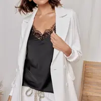 Ecru oversize double-breasted jacket Blue Shadow