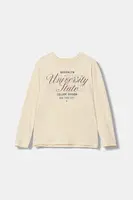 Detská bavlnená košeľa s dlhým rukávom United Colors of Benetton