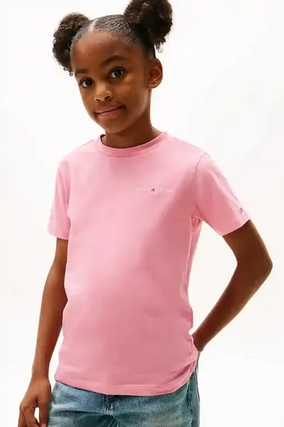Detské bavlnené tričko Tommy Hilfiger