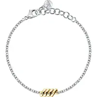 Morellato Slušivý ocelový bicolor náramek Torchon SAWZ08