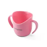 BABYONO Hrnek ergonomický s oušky 120 ml růžový 6m+