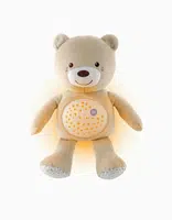Chicco medvídek usínáček s projektorem a hudbou Baby Bear First Dreams neutral béžová
