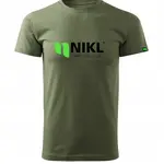 Nikl tričko zelené - xxl