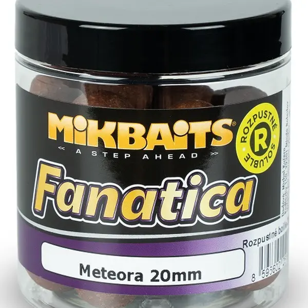 Mikbaits rozpustné boilies fanatica meteora 250 ml - 20 mm