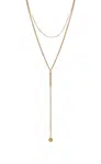 Troli Elegantní pozlacený náhrdelník VGX1760G/RE