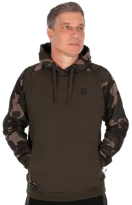 Fox mikina khaki/camo pullover premium 310 hoodie - xl