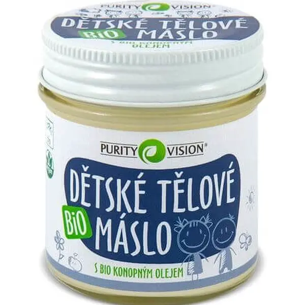 Purity Vision BIO Dětské tělové máslo PURITY VISION 120 ml