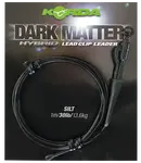 Korda koncová montáž dark matter leader qc swivel 40 lb 50cm - clear