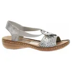 Dámské sandály Rieker 60880-90 metallic 40