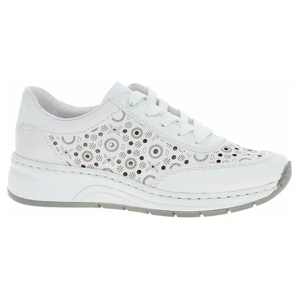 Dámské polobotky Rieker N6506-80 weiss 37