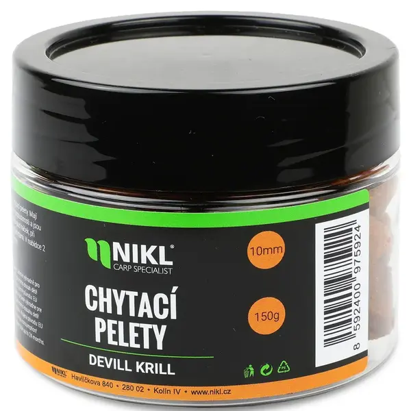 Nikl chytací pelety devill krill 150 g - 18 mm