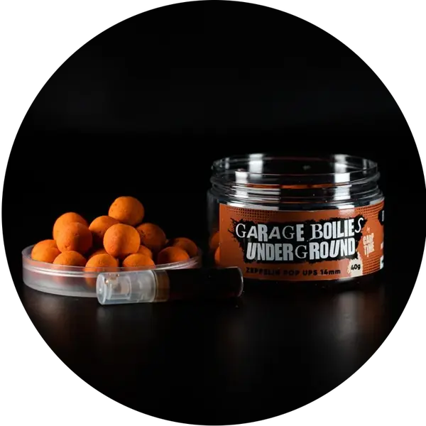 G.b.u. plovoucí boilies zeppelin pop ups biopro 40 g - 14 mm