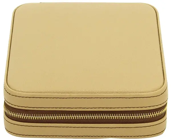 Friedrich Lederwaren Cestovní šperkovnice béžová/černá Ascot 26113-8