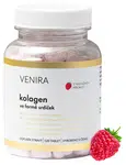 Venira Kolagen ve formě srdíček s příchutí maliny 120 kapslí