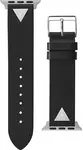 Guess Kožený řemínek pro Apple Watch (38 - 41 mm) - Black Triangle CS2006S4