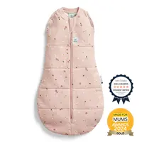 ERGOPOUCH Zavinovačka a pytel na spaní 2v1 Cocoon Daisies 3-6 m, 6-8 kg, 2,5 tog